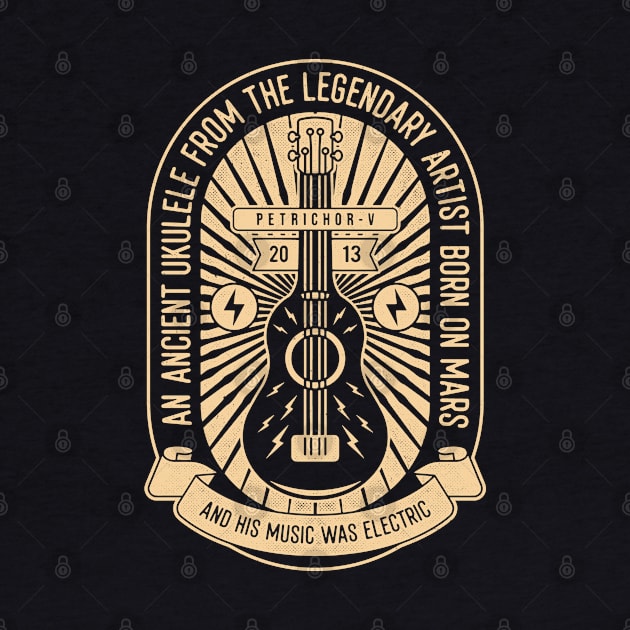 Space Ancient Ukulele Crest by Lagelantee